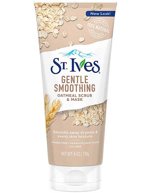 St. Ives Nourished & Smooth Face Scrub and Mask