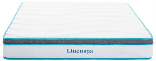 LinenSpa 8" Memory Foam and Innerspring Hybrid Mattress