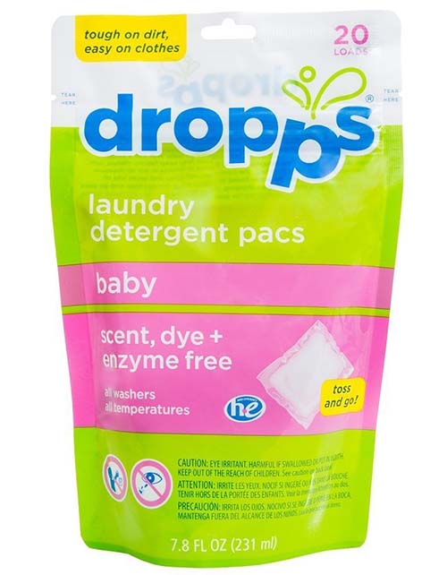 Dropps HE Baby Laundry Detergent Pacs