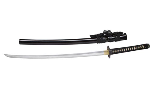 Ten Ryu Captain Nathan Algren Samurai Sword with Silk-Wrapped Handle